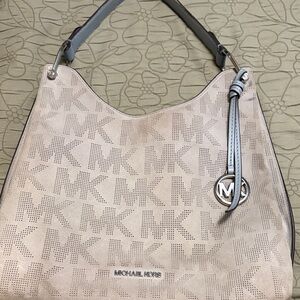 Michael Kors Blue /Gray Shoulder Bag